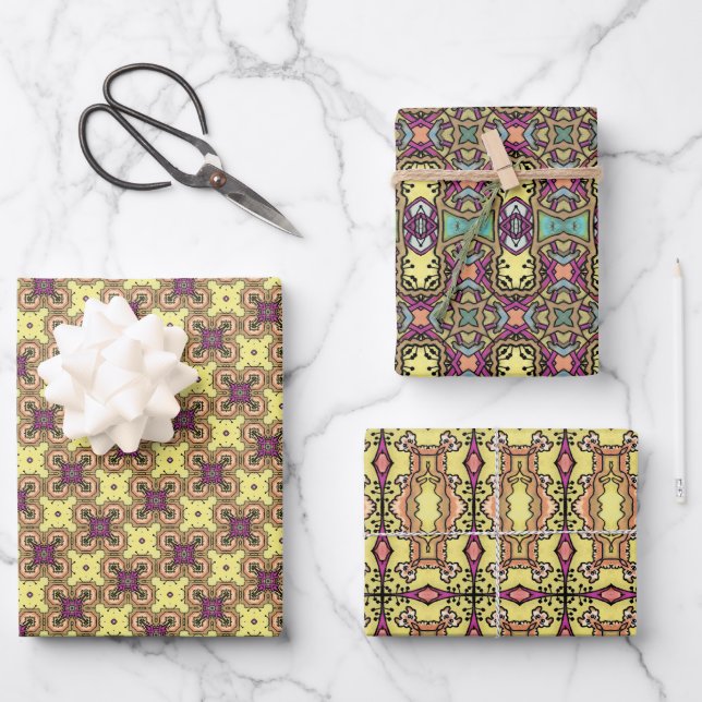 Papierpaket 113 geschenkpapier set (Vorderseite)