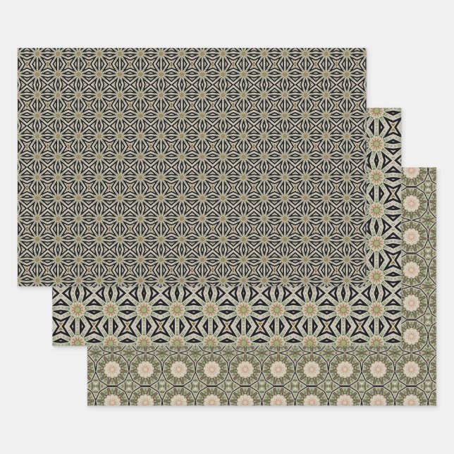 Papierpaket 24 geschenkpapier set (Set)