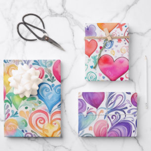 Papierpaket 290 geschenkpapier set