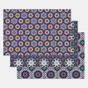 Papierpaket 40 geschenkpapier set