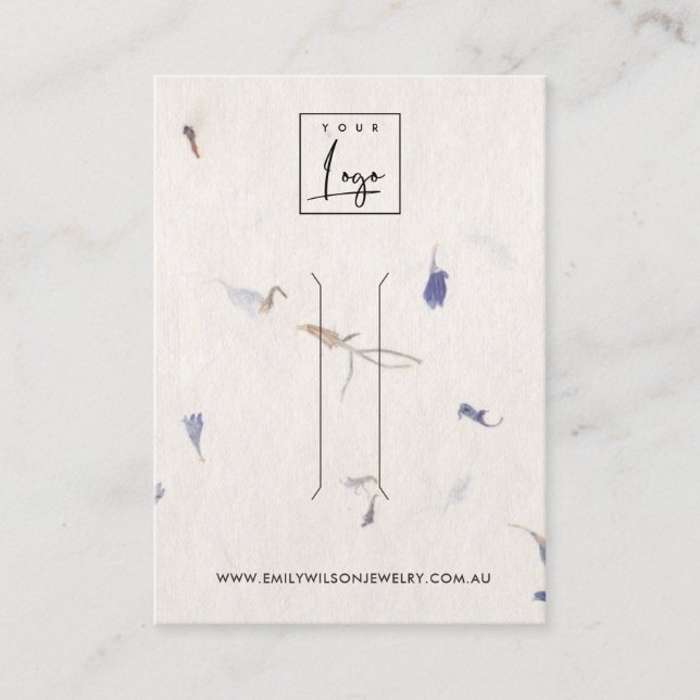 PAPIERPAPIERPAPIER-KLIPPENKARTE VISITENKARTE (Vorderseite)