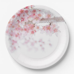 PAPIERPLATTE: CHERRY BLOSSOM PAPPTELLER