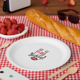 Papierplatte - Das ist mein Geburtstag Pappteller