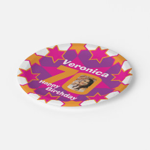 Papierplatte des 70. pappteller