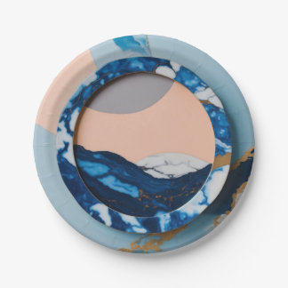 Papierplatte EcoChic Dining Delight Pappteller