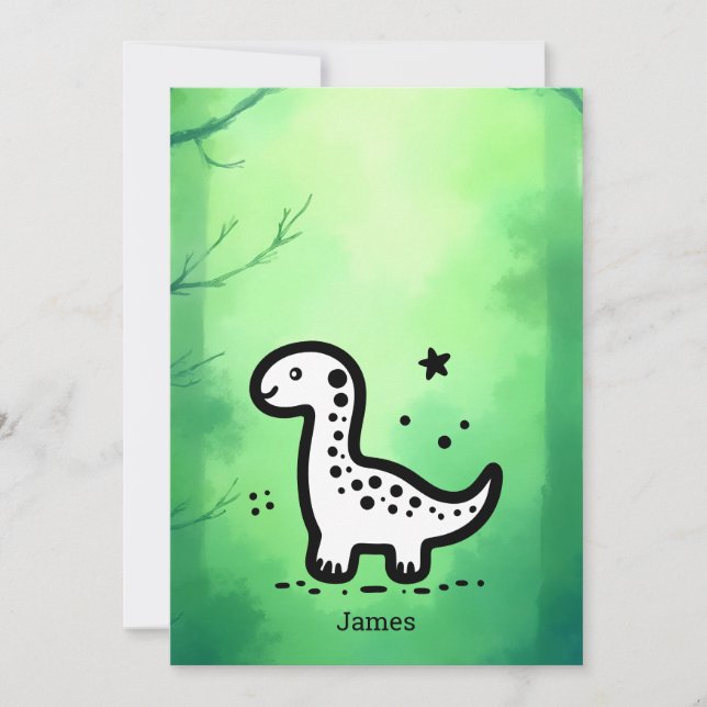 Papierplatte Einladung (Vorderseite)