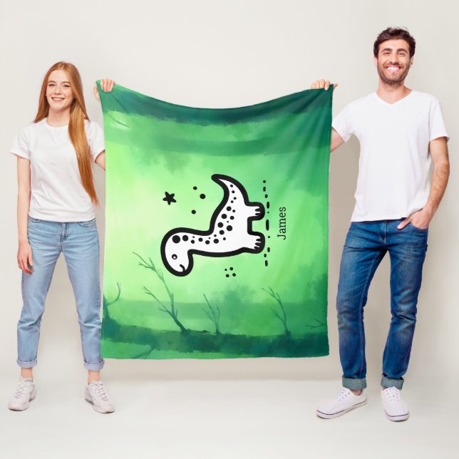 Papierplatte Fleecedecke (Beispiel)