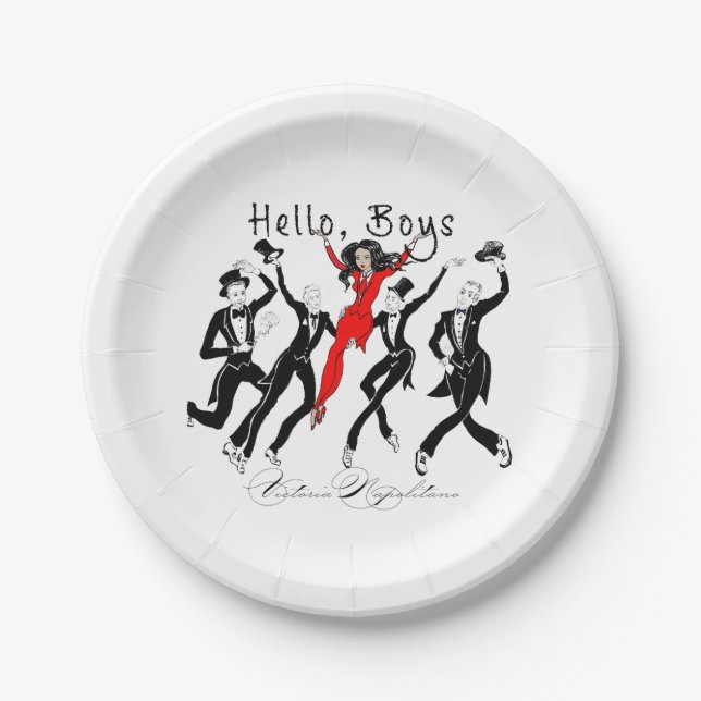 Papierplatte klein pappteller (Vorderseite)