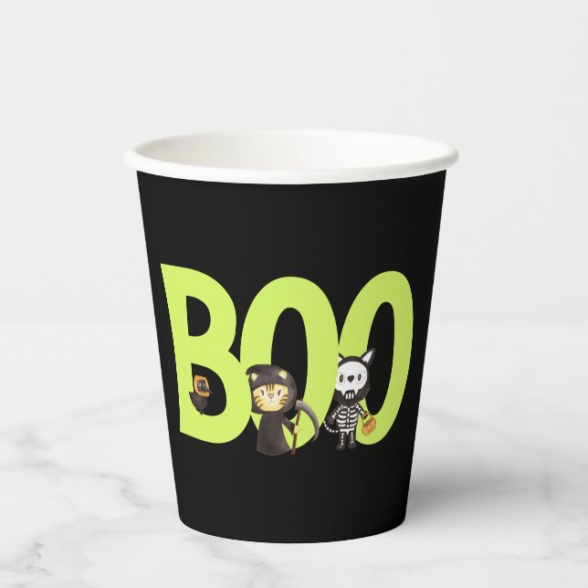 Papierplatte Pappbecher (Vorderseite)