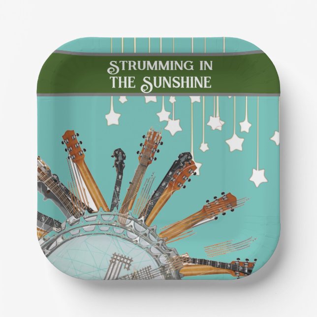 Papierplatte Pappteller (Vorderseite)