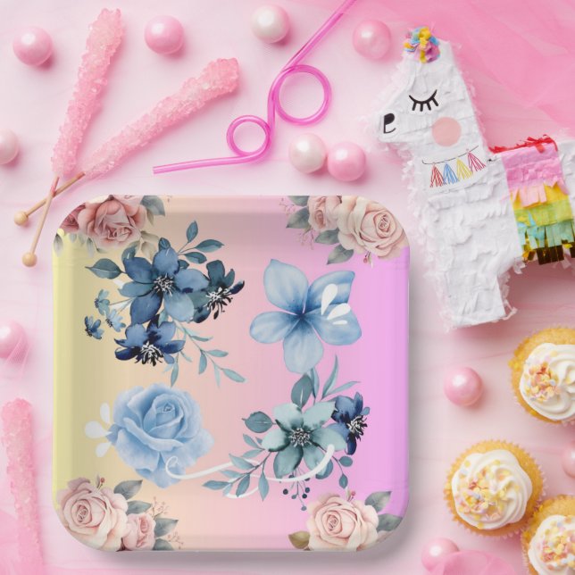 Papierplatte Pappteller (Party)