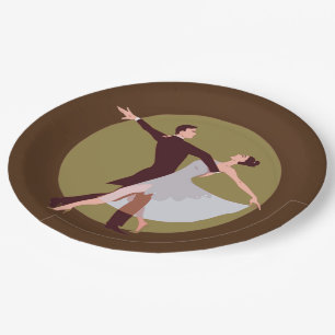 Papierplatte Pappteller