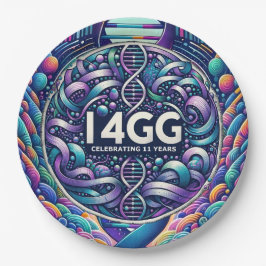 Papierplatte Pappteller