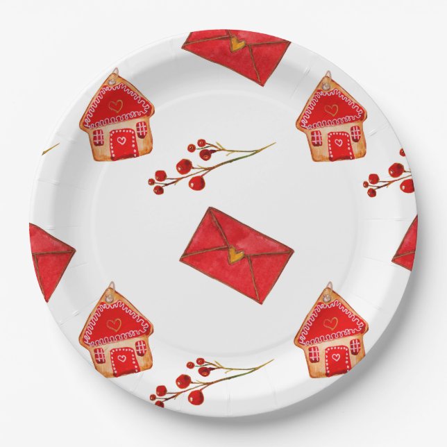 Papierplatte Pappteller (Vorderseite)