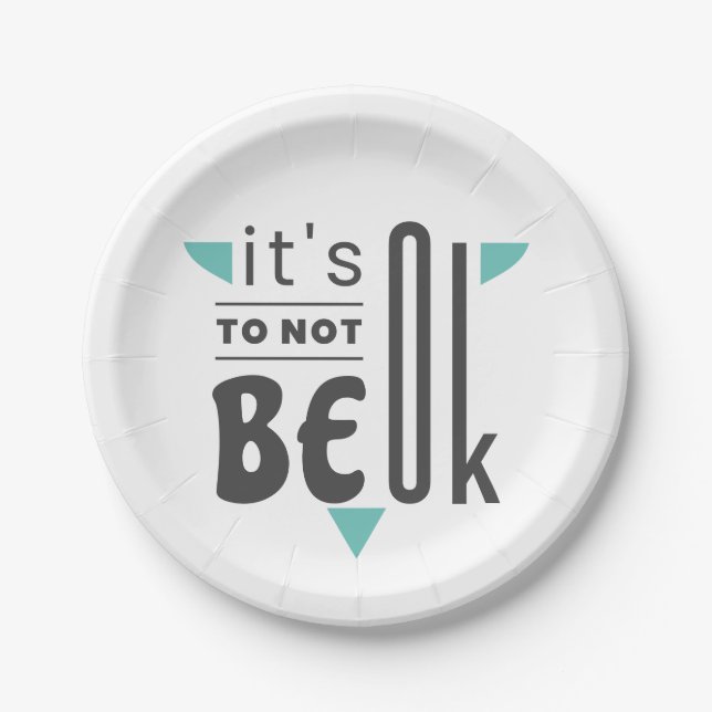 Papierplatte Pappteller (Vorderseite)