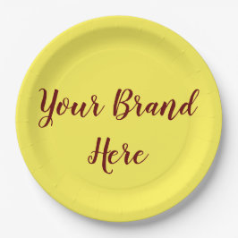 Papierplatte Pappteller