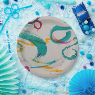 Papierplatte Pappteller