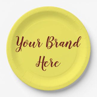 Papierplatte Pappteller