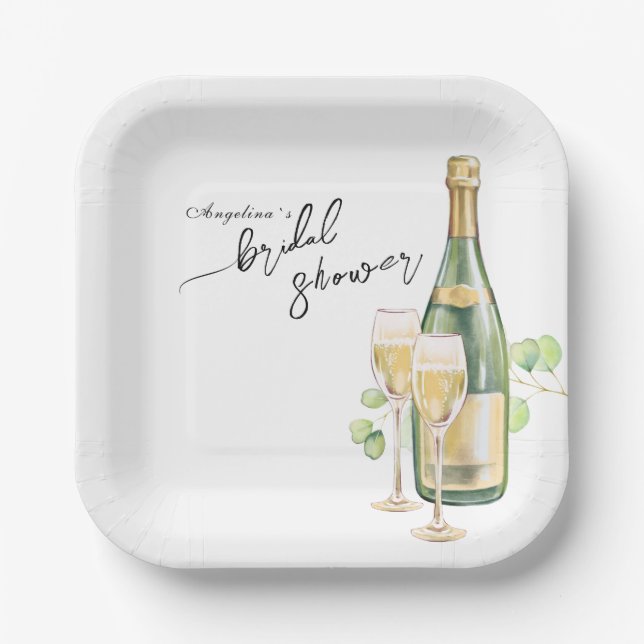 Papierplatte Pappteller (Vorderseite)