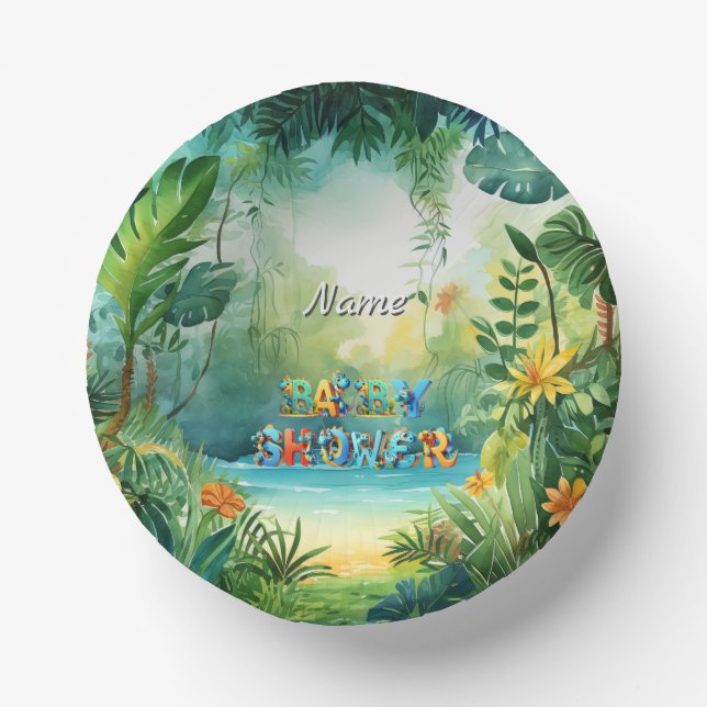 Papierplatte Pappteller (Vorderseite)