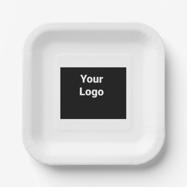 Papierplatte Pappteller (Vorderseite)