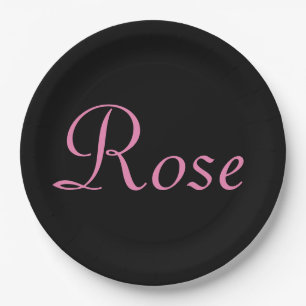 Papierplatte Pappteller