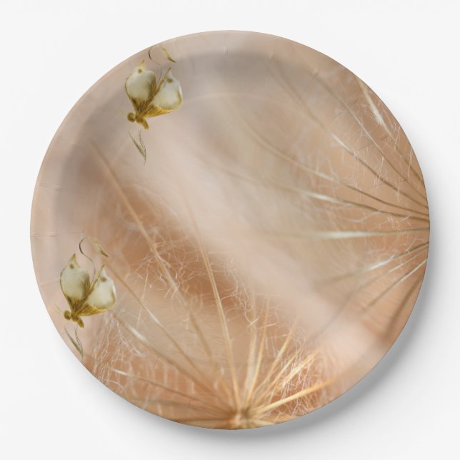 Papierplatte Pappteller (Vorderseite)