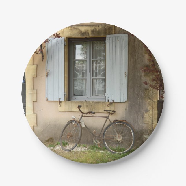 Papierplatte Pappteller (Vorderseite)