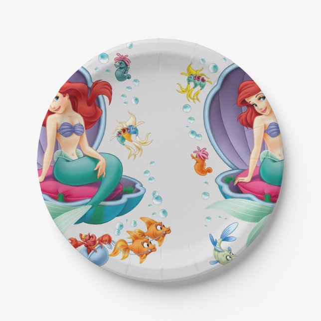 Papierplatte Pappteller (Vorderseite)