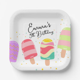 Papierplatte Pappteller