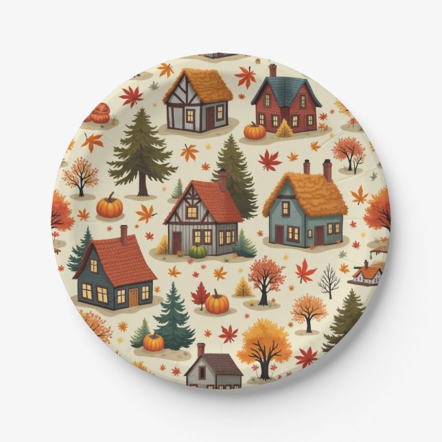 Papierplatte Pappteller (Vorderseite)