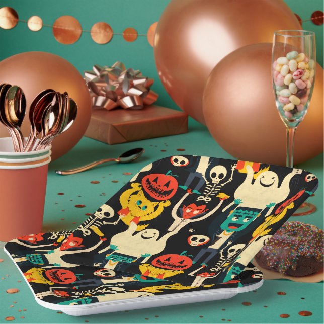 Papierplatte Pappteller (Multi)