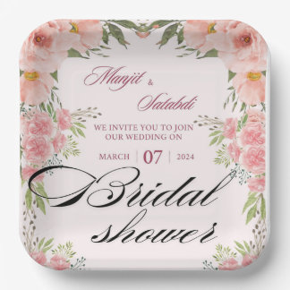 Papierplatte Pappteller