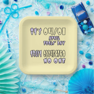 Papierplatte Pappteller