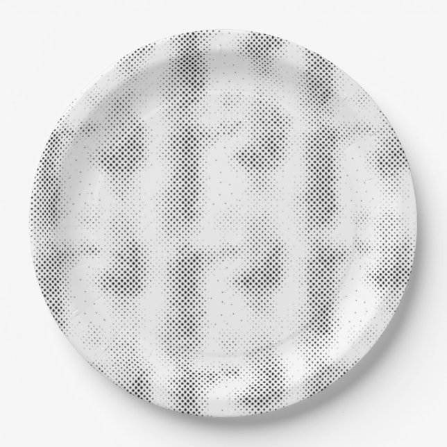 Papierplatte Pappteller (Vorderseite)