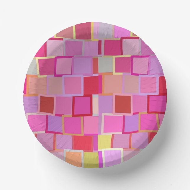 Papierplatte Pappteller (Vorderseite)