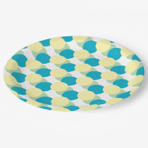 Papierplatte - Pastellkreise - Überschneidung