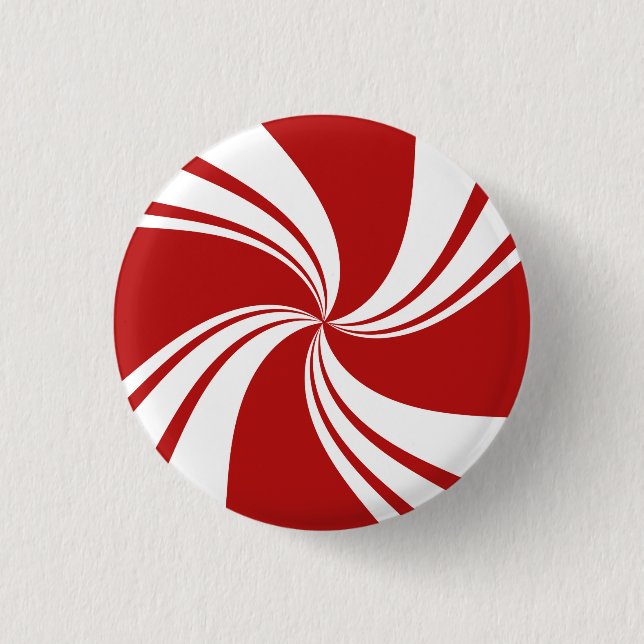 Papierplatte Peppermint Button (Vorderseite)