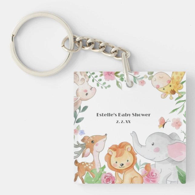 Papierplatte Schlüsselanhänger (Vorderseite)