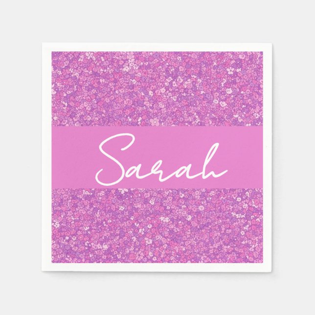 Papierplatte Serviette (Vorderseite)