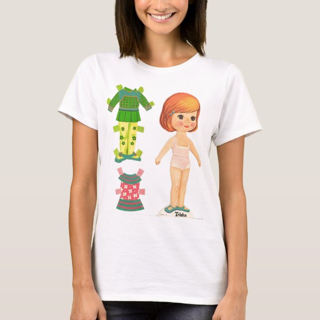 Papierpuppen-T-Shirt T-Shirt (Vorderseite)