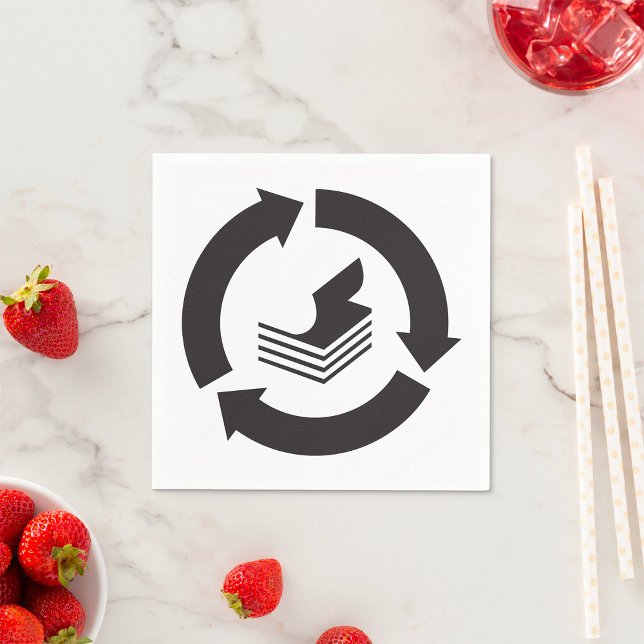 Papierrecyclingpapier Napkins Serviette (Von Creator hochgeladen)