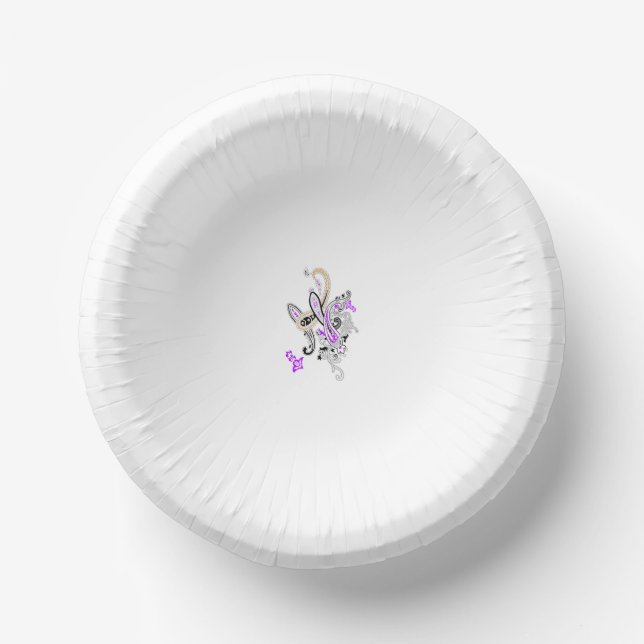 Papierschale Pappteller (Vorderseite)