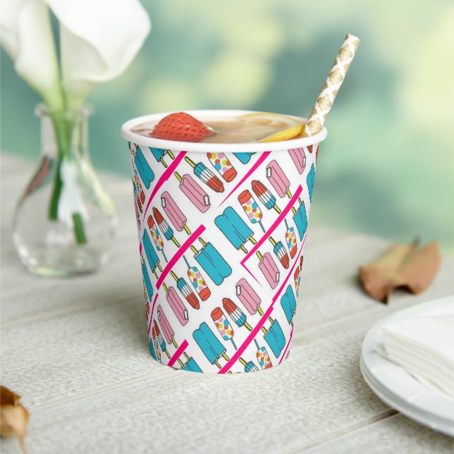 Papierschalen-Eis  Pappbecher (In Situ)