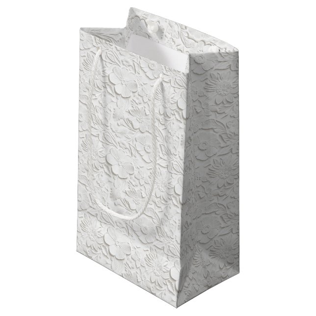 Papierschenkungstasche Kleine Geschenktüte (Vorderseite Schrägansicht)