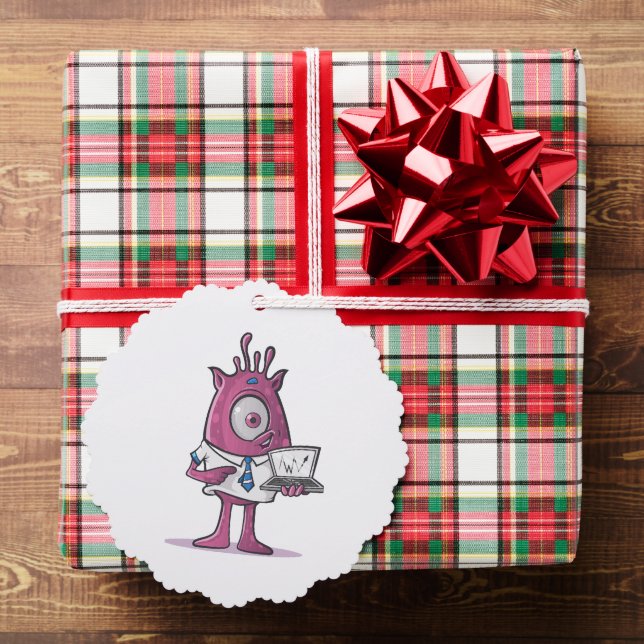 Papierschmuckstil: Scallope, Papier: Superfine Ornament Karte (Insitu (Geschenk))