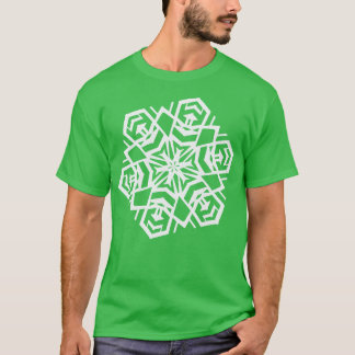 Papierschneeflockendesign Nr. 1 T-Shirt