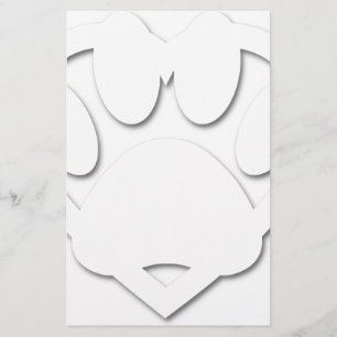 Papierschnitt Dose und Herzform