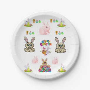 Papierschüsseln Ostern Pappteller