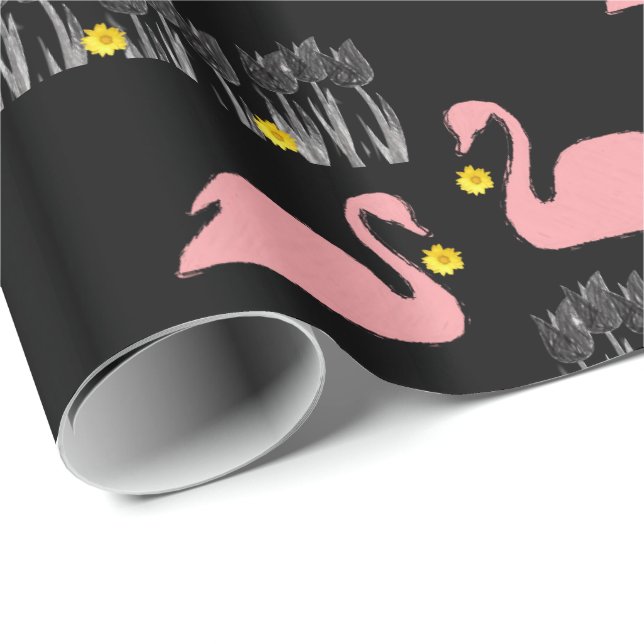 Papierschwänze Geschenkpapier (Rolleneckpunkt)